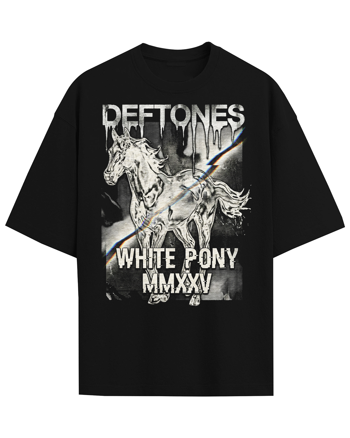 Deftones White Pony Era Vintage Shoegaze Metal Bootleg Distressed 2000s