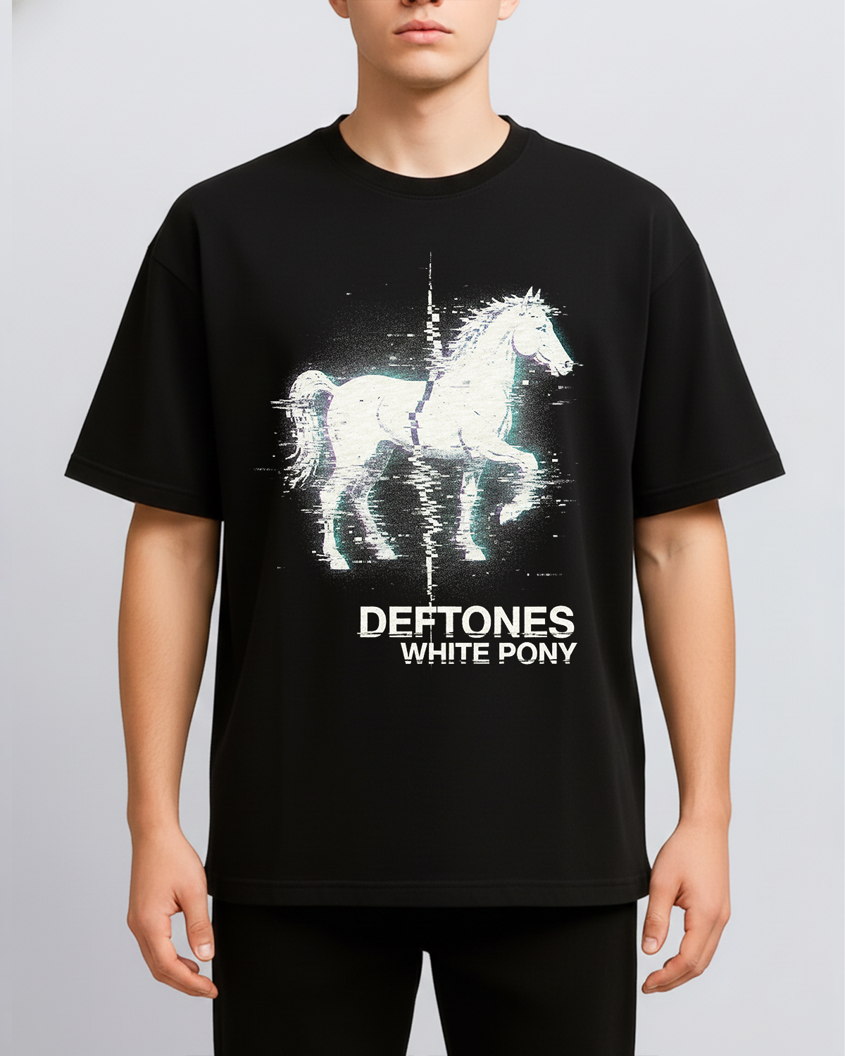 Alternative view of Deftones White Pony Shoegaze Metal Vintage 90s Bootleg Washed Graphic