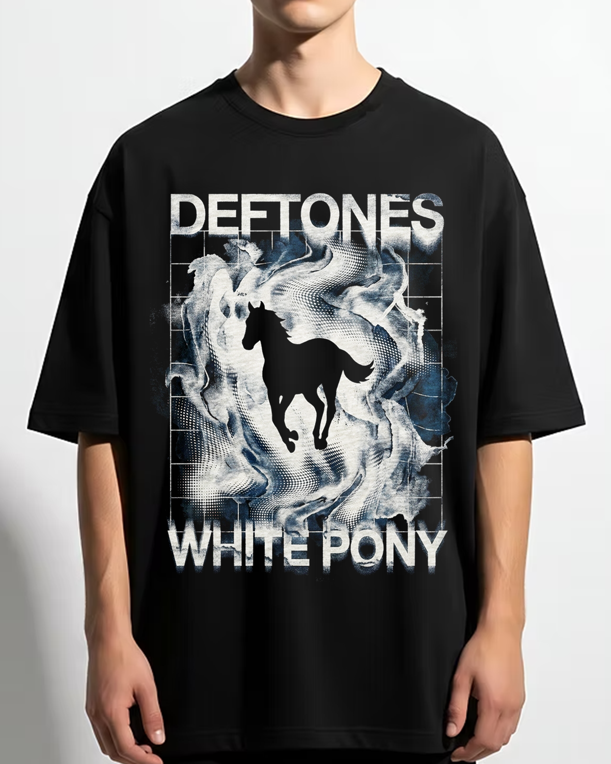 Deftones White Pony Vintage 90s Shoegaze Metal Bootleg Washed Abstract - Image 3