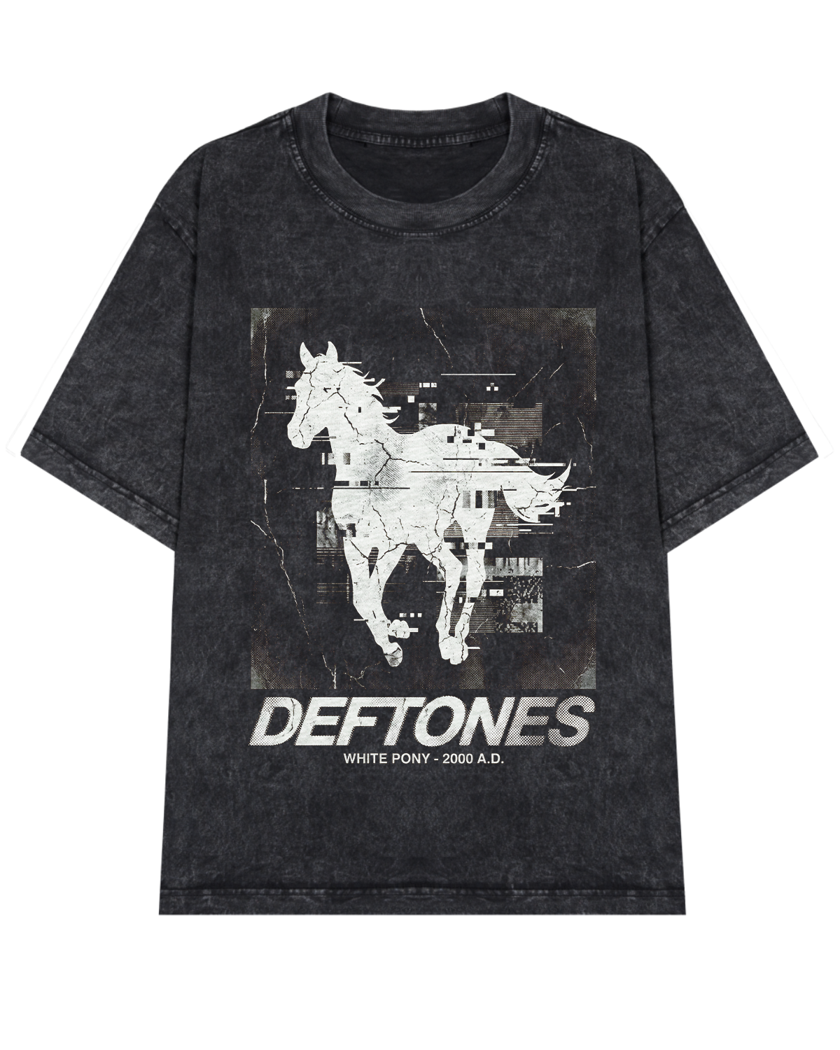 Deftones White Pony Y2K Nu Metal Shoegaze Vintage Bootleg Distressed - Image 5