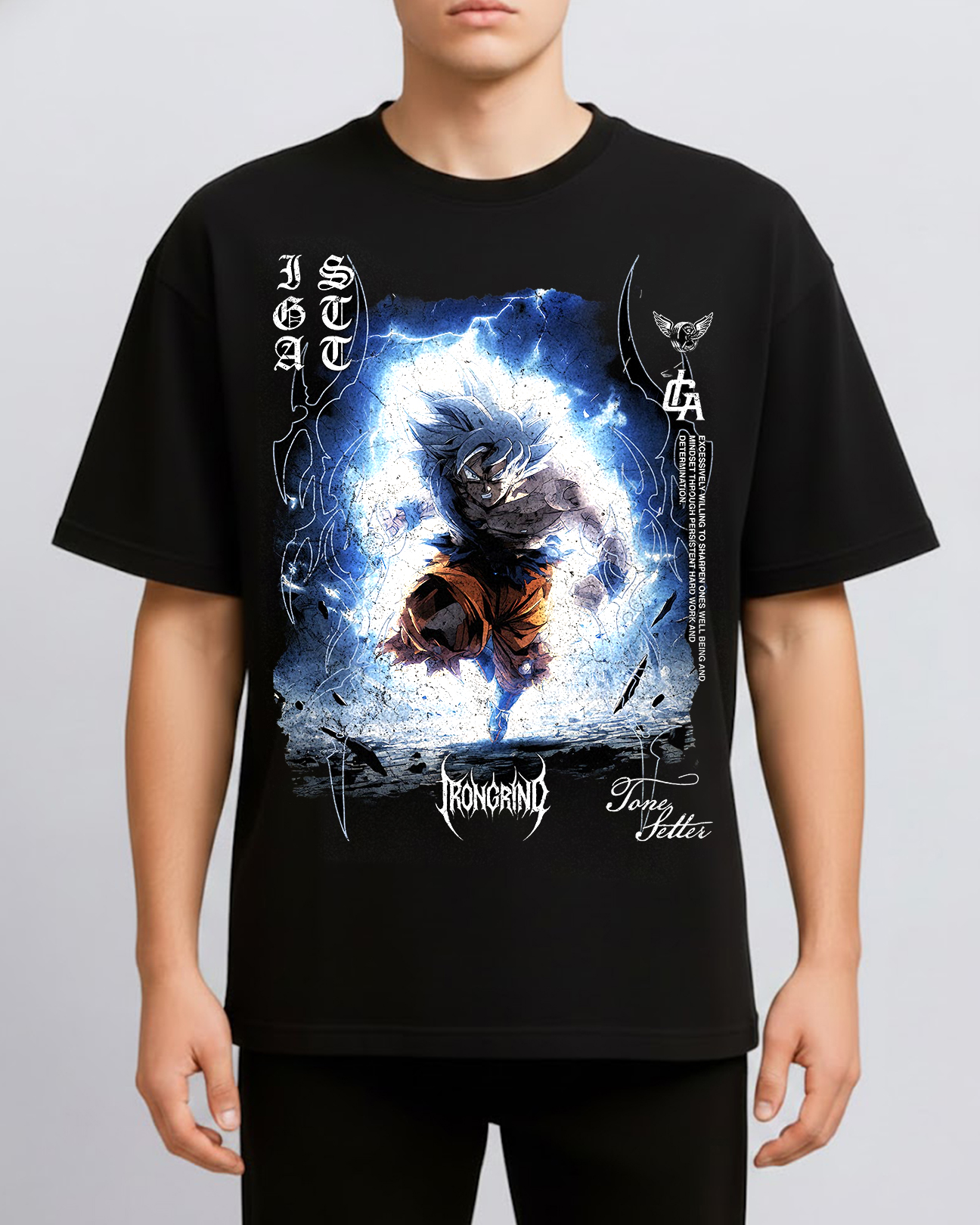 Alternative view of Dragon-Ball: G o k u Ultra Instinct' T-shirt