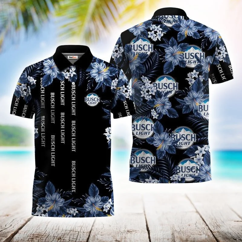 Golden Busch Light Flower Polo Shirt