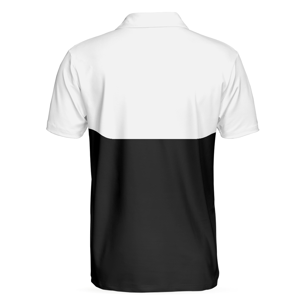 Alternative view of Golf Evolution Vintage Short Sleeve Polo Shirt, Elegant Back And White Polo Shirt, Best Golf Shirt For Men