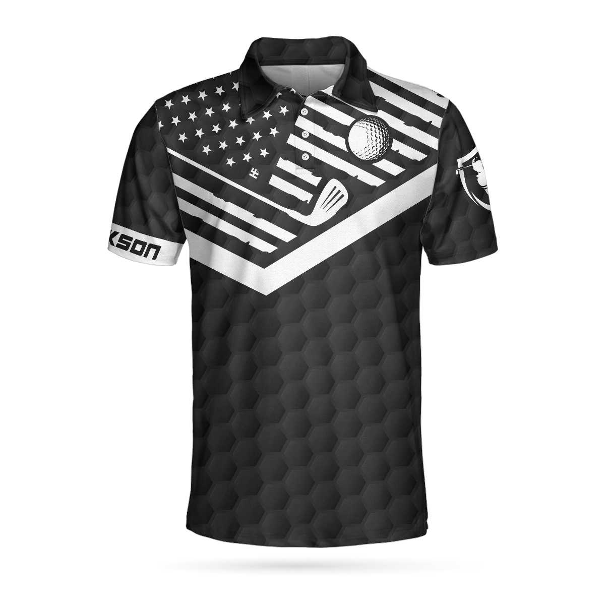 Golf in Desert Custom Polo Shirt