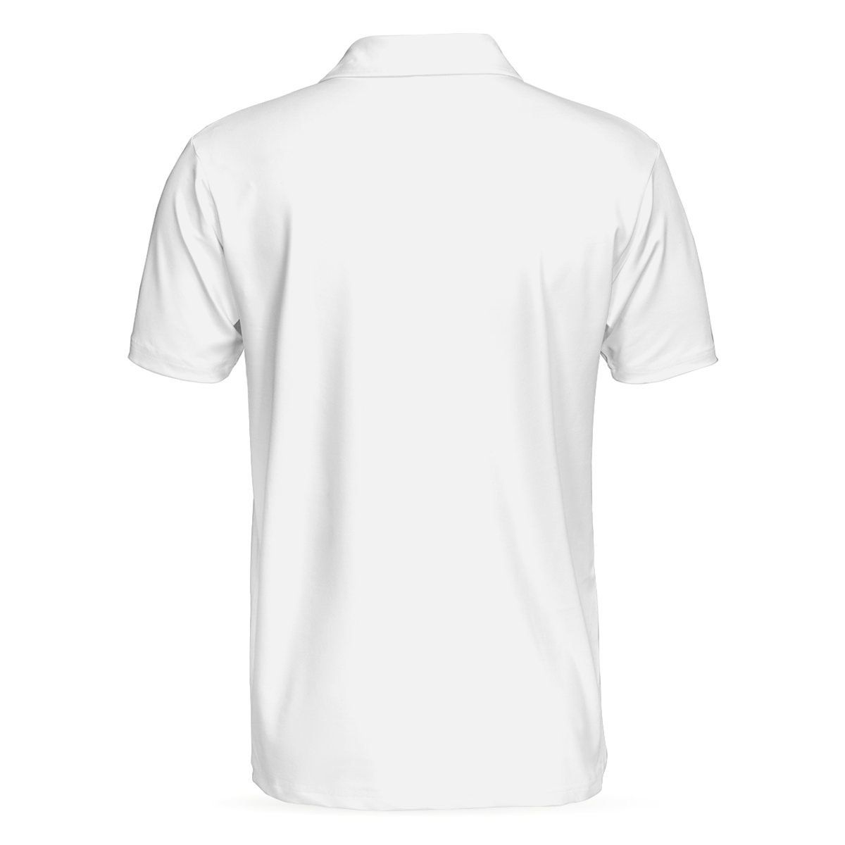Alternative view of Green Golf Course Short Sleeve All Over Print Polo Shirt, Unique Golf Shirt For Men, Cool Gift For Golfers