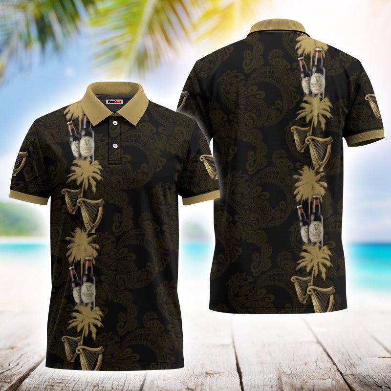 Guinness Stripe Polo Shirt