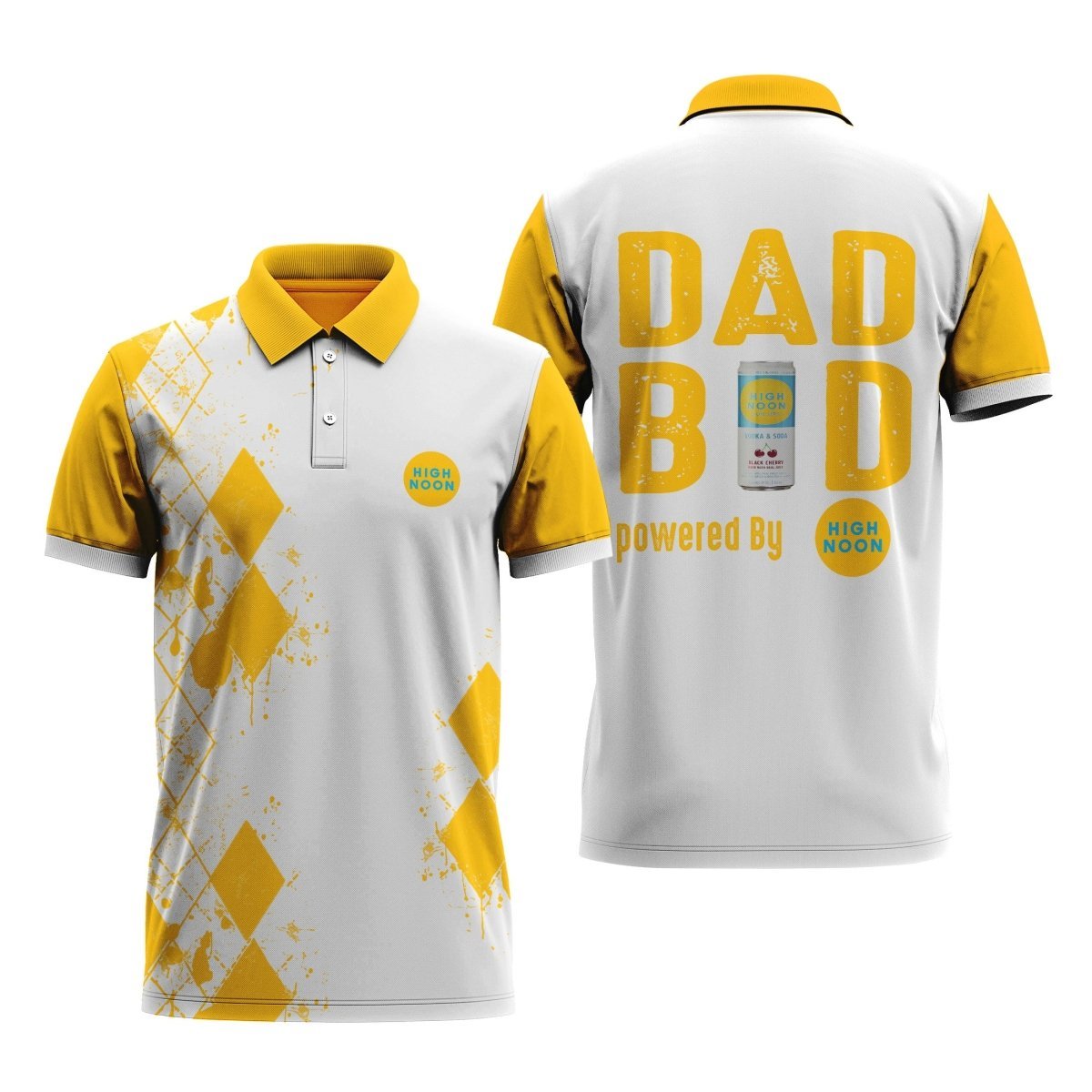 High Noon Diamond Dad Polo Shirt