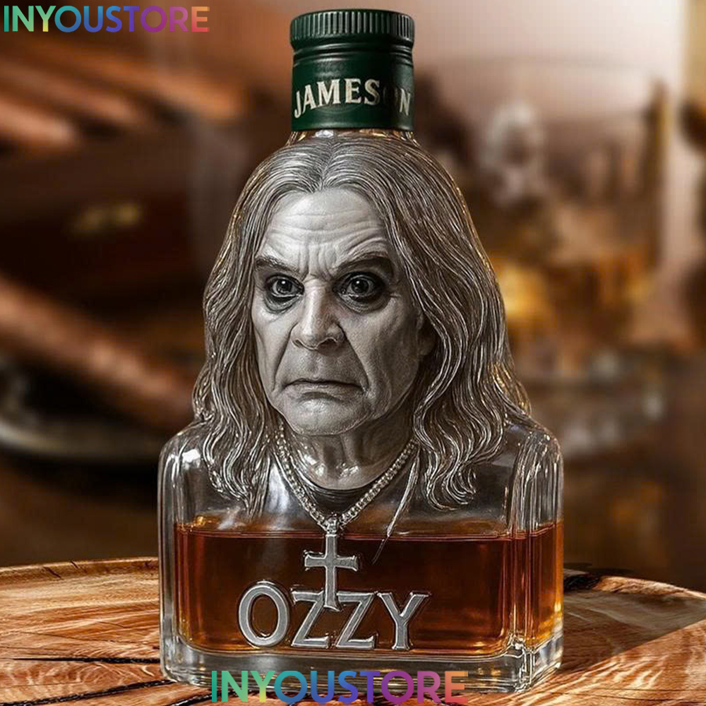 HOT Ozzy Osbourne Whisky Bottle - Image 3