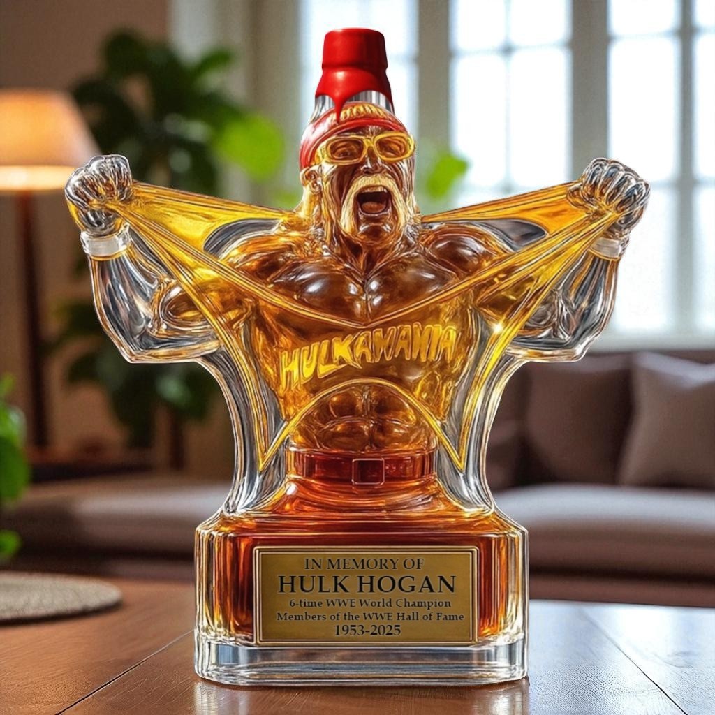 Hulkamania Forever: An Ode to a Legend Whiskey Bottles