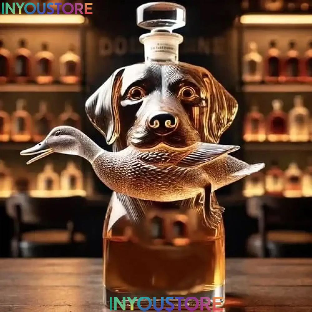 Hunting Dog Whiskey Bottle - Image 3