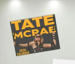 Tate McRae 2026 Calendar Miss Possessive Tour Wall Decor Fan Gift