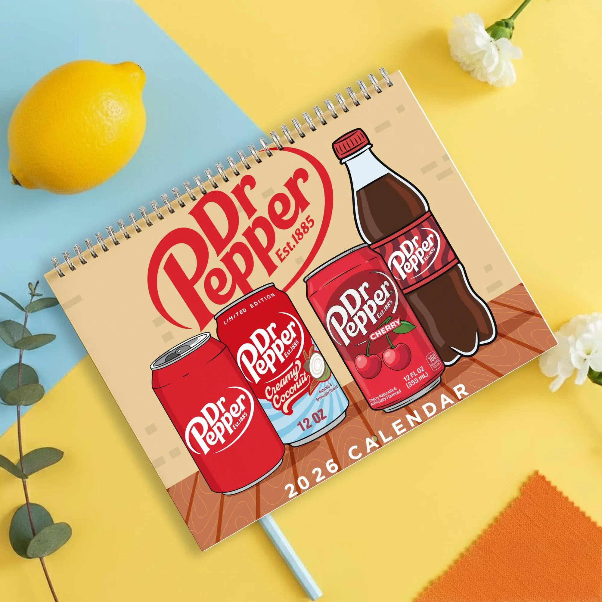 Funny Diet Coke Calendar 2026, Diet Coke Lover Calendar, Soda Aesthetic Wall Calendar, Coke Lover Gift, Cute Soft Drink Calendar