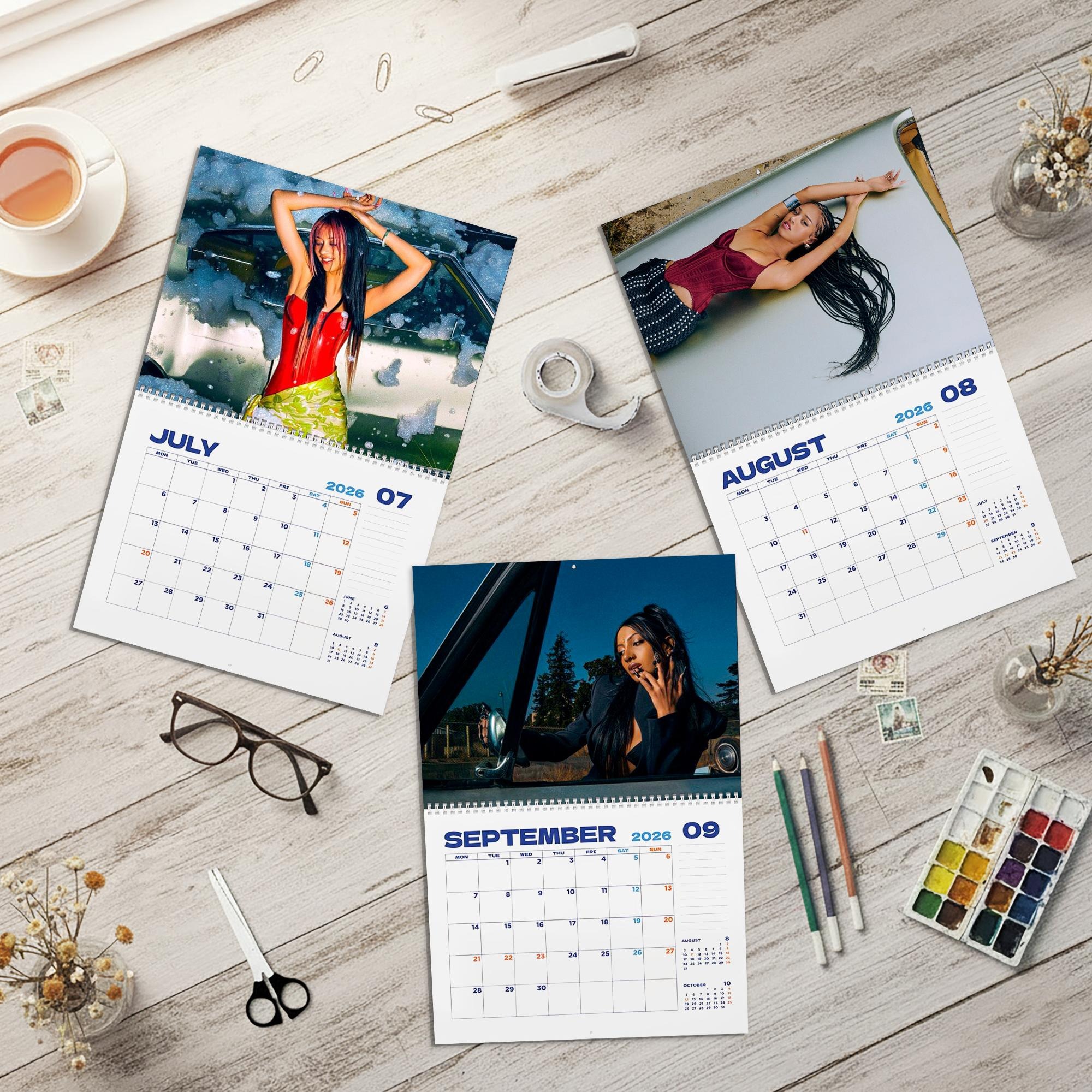 KATSEYE Desk Calendar 2026 - Image 5