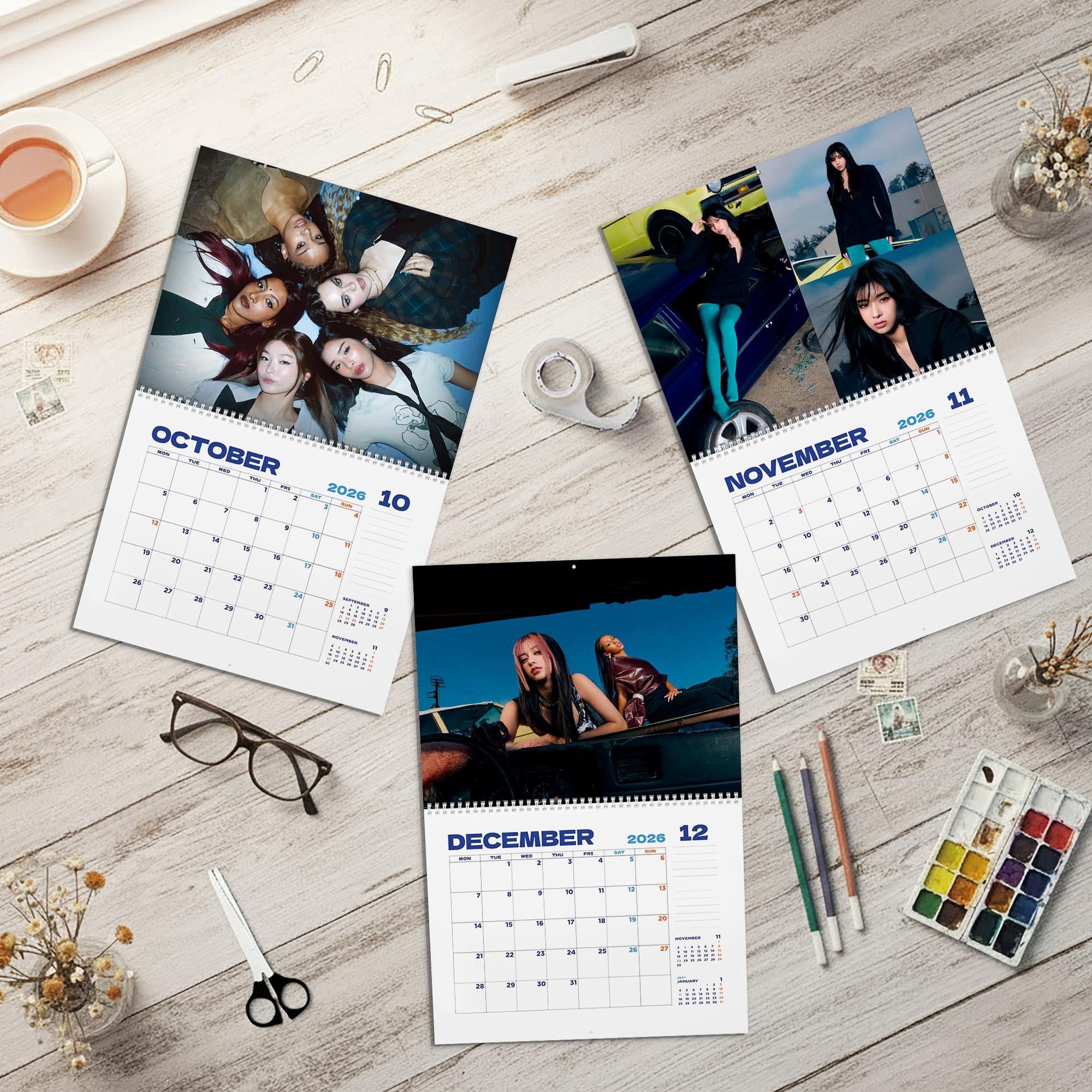 KATSEYE Desk Calendar 2026 - Image 6