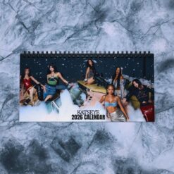 Katseye Beautiful Chaos Desktop Calendar 2026 grid | Kpop Christmas Gift