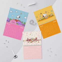 Alternative view of Snoopy 2026 Wall Calendar | 12-Month Cute Beagle Art | Cozy Pastel Aesthetic, Giftable Planner, Sunday/Monday Start, Home & Office Decor