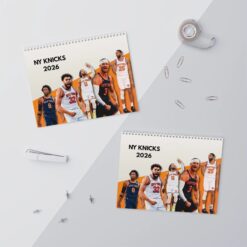 New York Knicks 2026 Wall Calendar | Monthly Sports Calendar