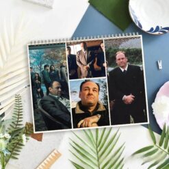 Alternative view of The Sopranos Movie Wall 2026 Calendar, 2026 The Sopranos Movie Calendar