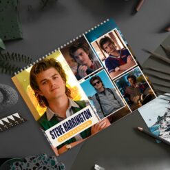 Steve Harrington 2026 Calendar, Joe Keery Monthly Planner, TV Show Inspired Gift, Holiday Present