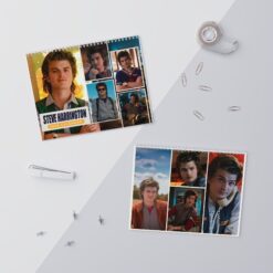 Steve Harrington 2026 Calendar, Fan Art Wall Calendar For Fans, Funny Quotes Monthly Planner
