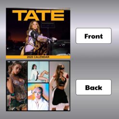 Tate Music Calendar 2026, Music Fan Gift Calendar, Funny Music Calendar, Music Wall Calendar