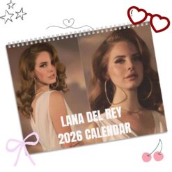 Lana Del Rey 2026 Wall Calendar Vintage Coquette Aesthetic Fan Gift