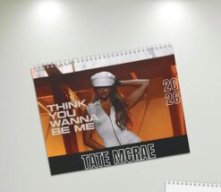 Tate McRae 2026 Calendar Miss Possessive Tour Wall Decor Fan Gift