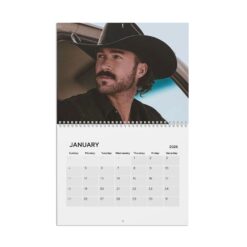 Alternative view of Riley Green 2026 Wall Calendar, Country Music Fan Gift, Western Home Decor