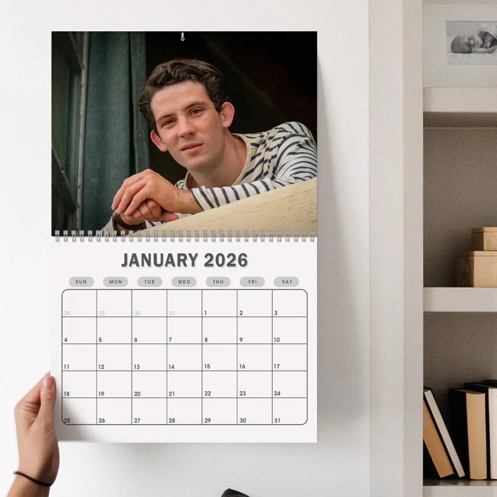 Josh O'Connor 2026 Wall Calendar Challengers Movie Fan Gift Aesthetic Actor - Image 4