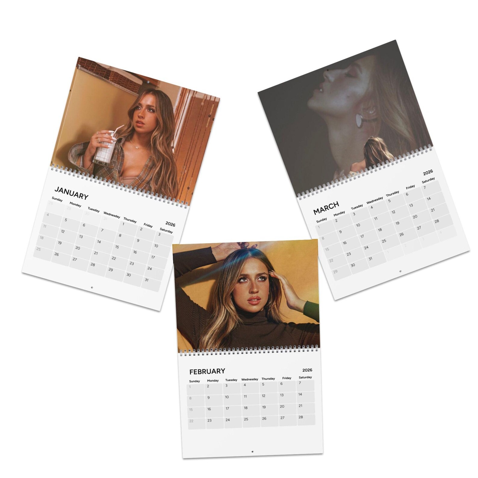 Tate Music Calendar 2026, Music Fan Gift Calendar, Funny Music Calendar, Music Wall Calendar - Image 3