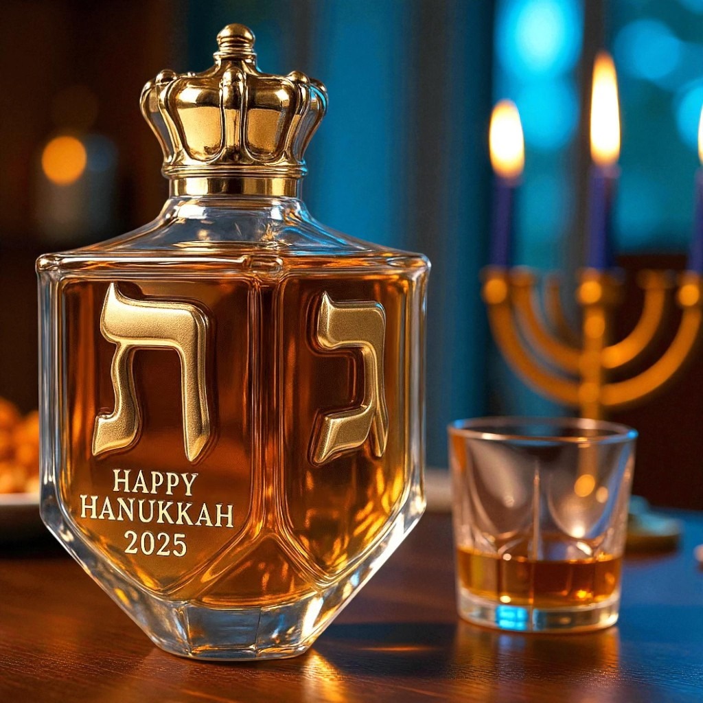 Light Up Your Celebrations: Happy Hanukkah 2025 Decanter!
