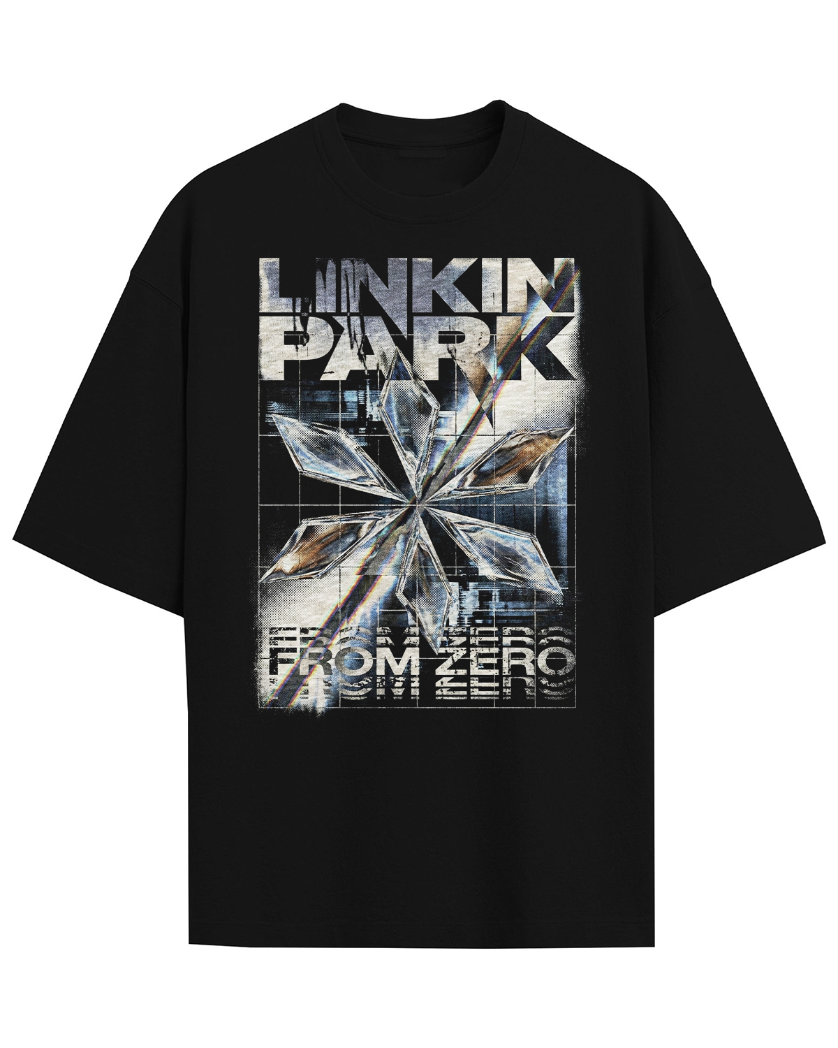Linkin Park From Zero Era Vintage Nu Metal Revival Bootleg Glitch Washed