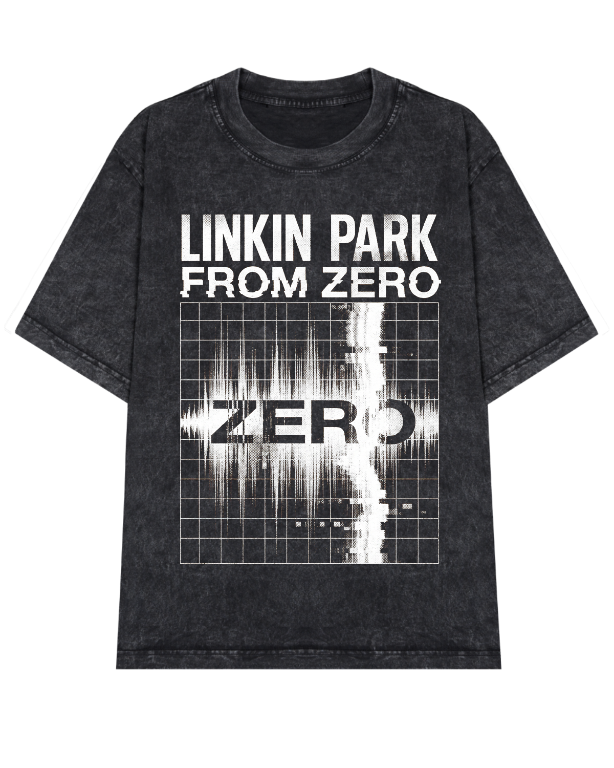 Linkin Park From Zero Vintage Y2K Nu Metal Bootleg Washed Splatter - Image 5