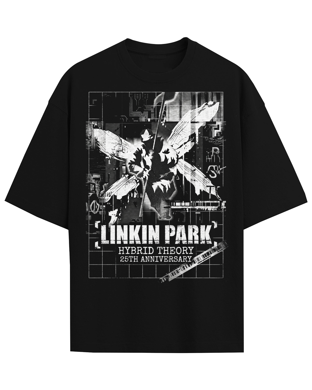 Linkin Park Hybrid Theory 25th Anniversary Y2K Nu Metal Aesthetic Vintage Wash B