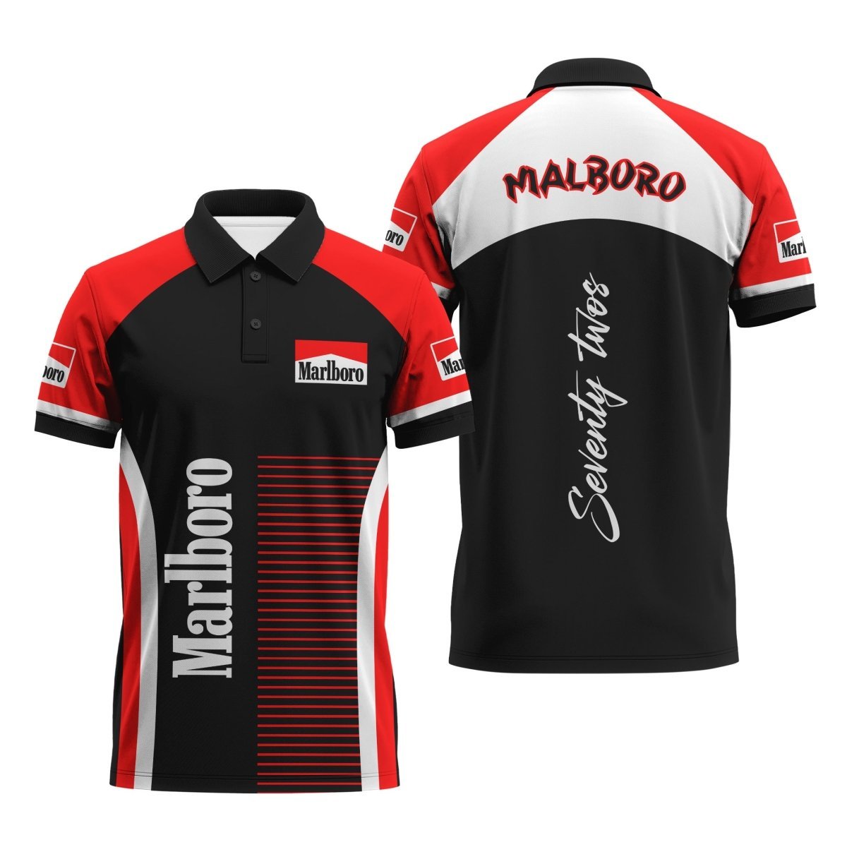 Marlboro Seventy Twos Polo Shirt