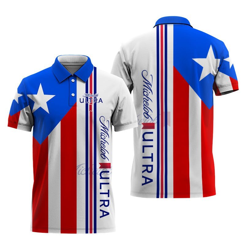 Michelob Ultra Puerto Rican Polo Shirt