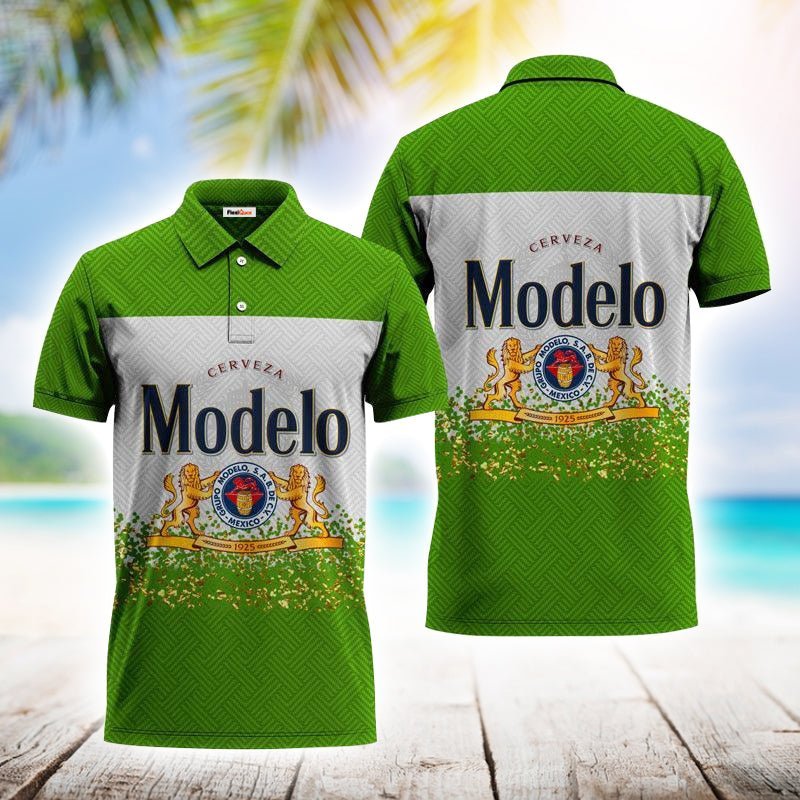 Modelo Series Green Polo Shirt