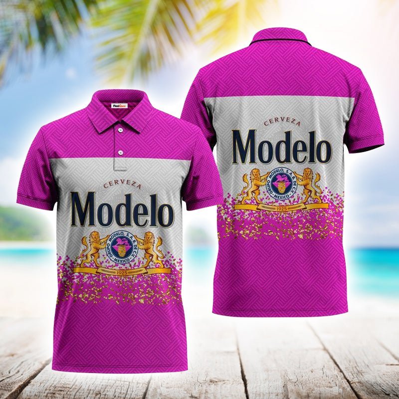Modelo Series Violet Polo Shirt