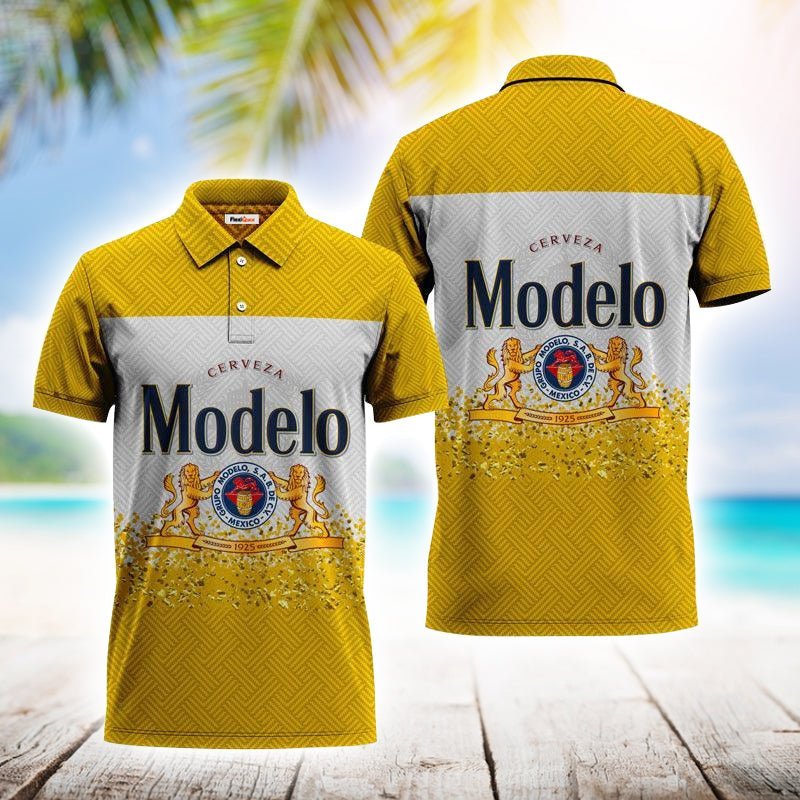 Modelo Series Yellow Polo Shirt