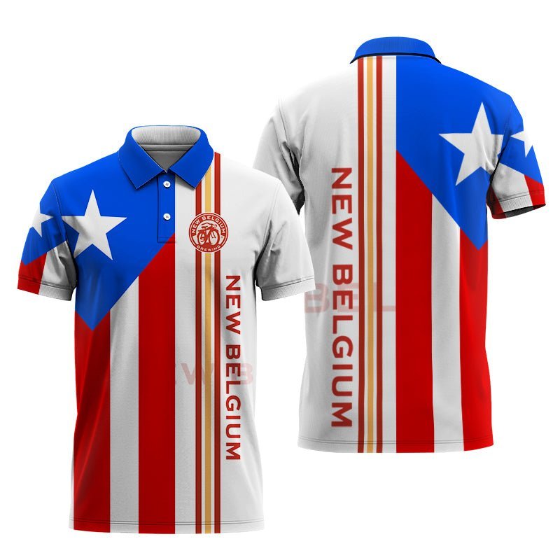 New Belgium Puerto Rican Polo Shirt