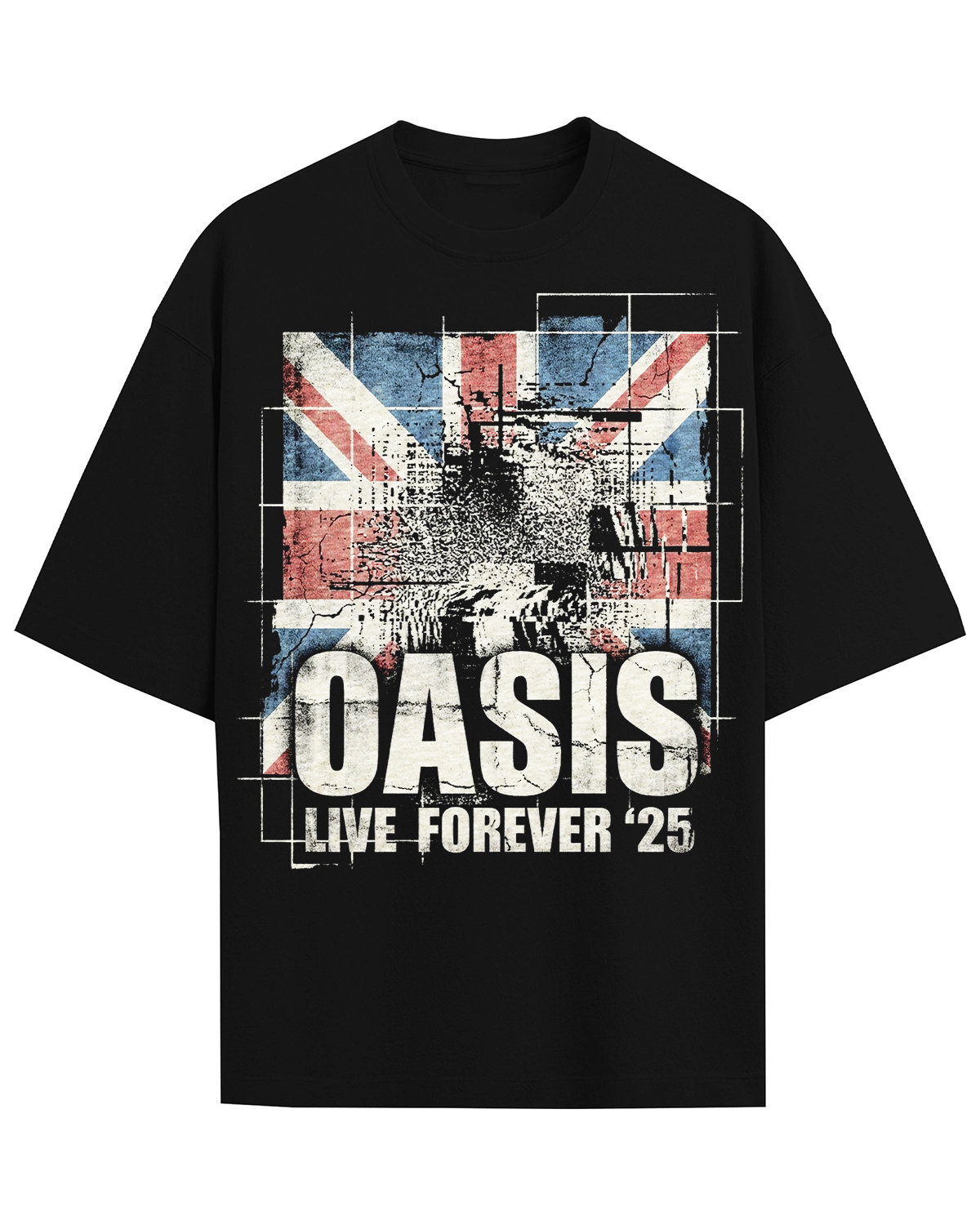 Oasis Reunion Era Vintage 90s Britpop Manchester Bootleg Distressed Rock