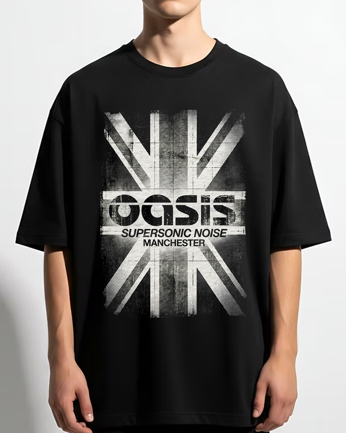 Oasis Reunion Era Vintage 90s Britpop Manchester Bootleg Washed Distortion - Image 5