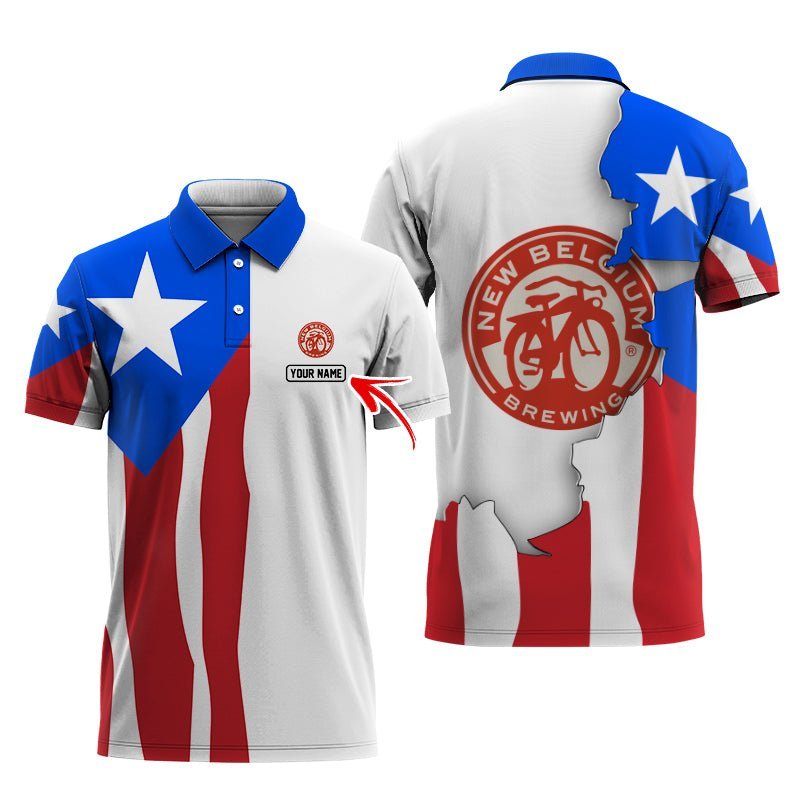 Personalized New Belgium Puerto Rico Polo Shirt