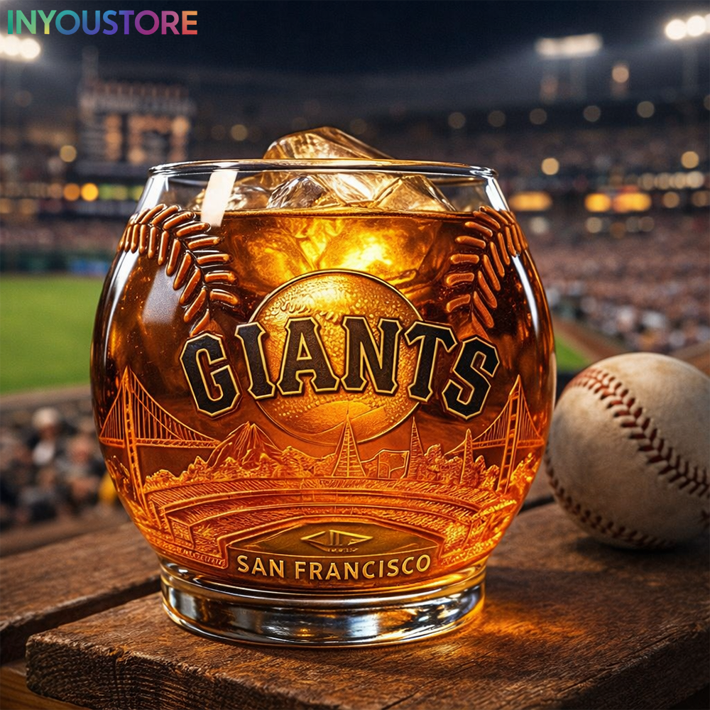 Alternative view of San Francisco Giants Collector Whiskey Glass