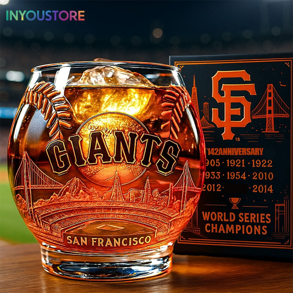 San Francisco Giants Collector Whiskey Glass