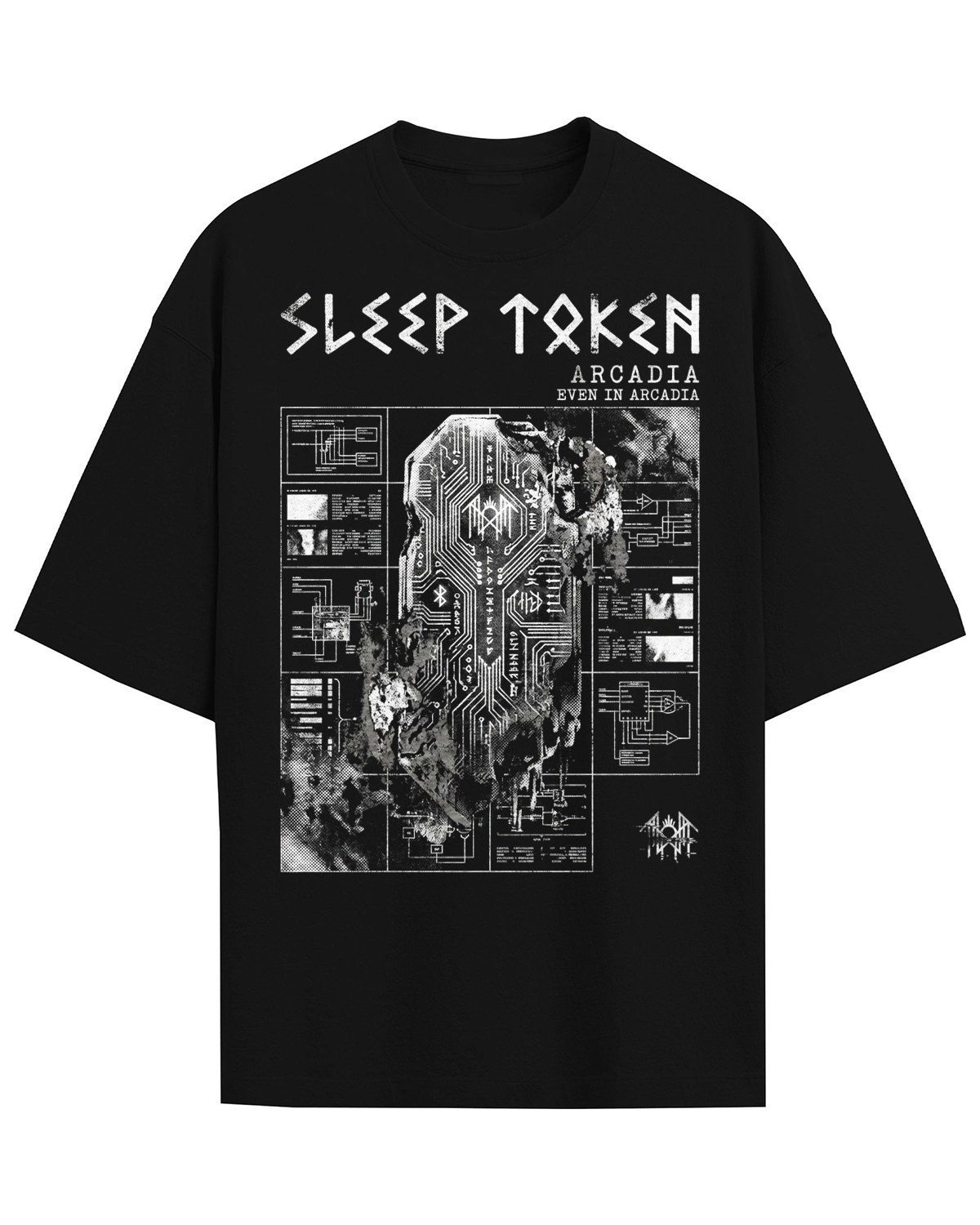 Sleep Token Arcadia Progressive Metal Lore Vintage Sci-Fi Bootleg Style