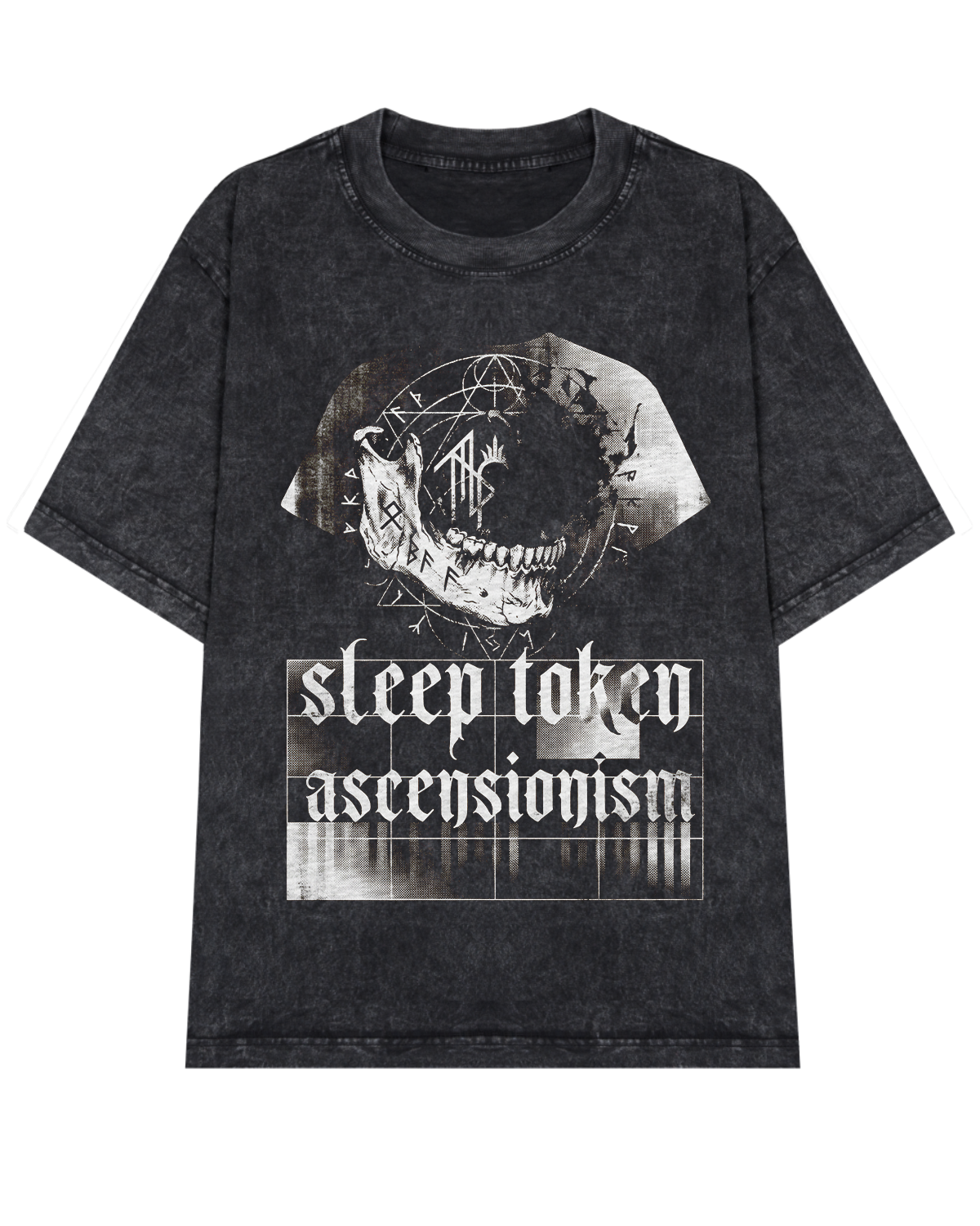 Sleep Token Eden Cult Vintage Heavy Metal Ritual Bootleg Washed Graphic - Image 5