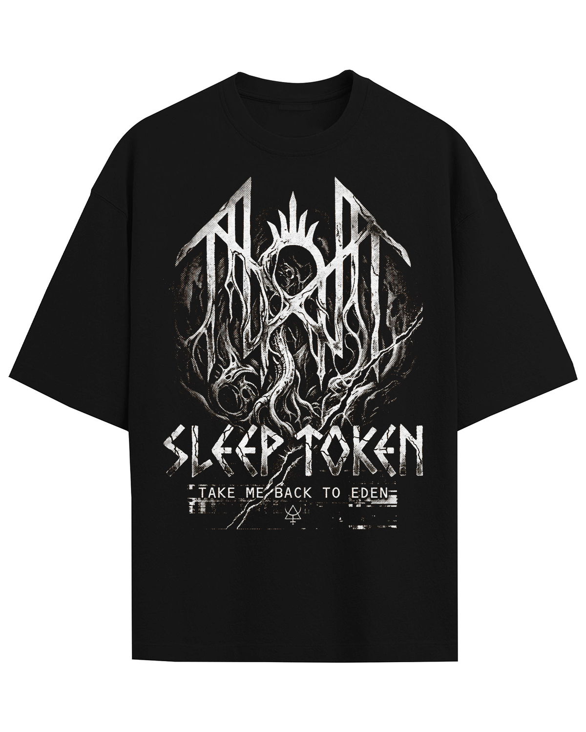 Sleep Token Eden Era Occult Metal Aesthetic Vintage Wash Heavyweight