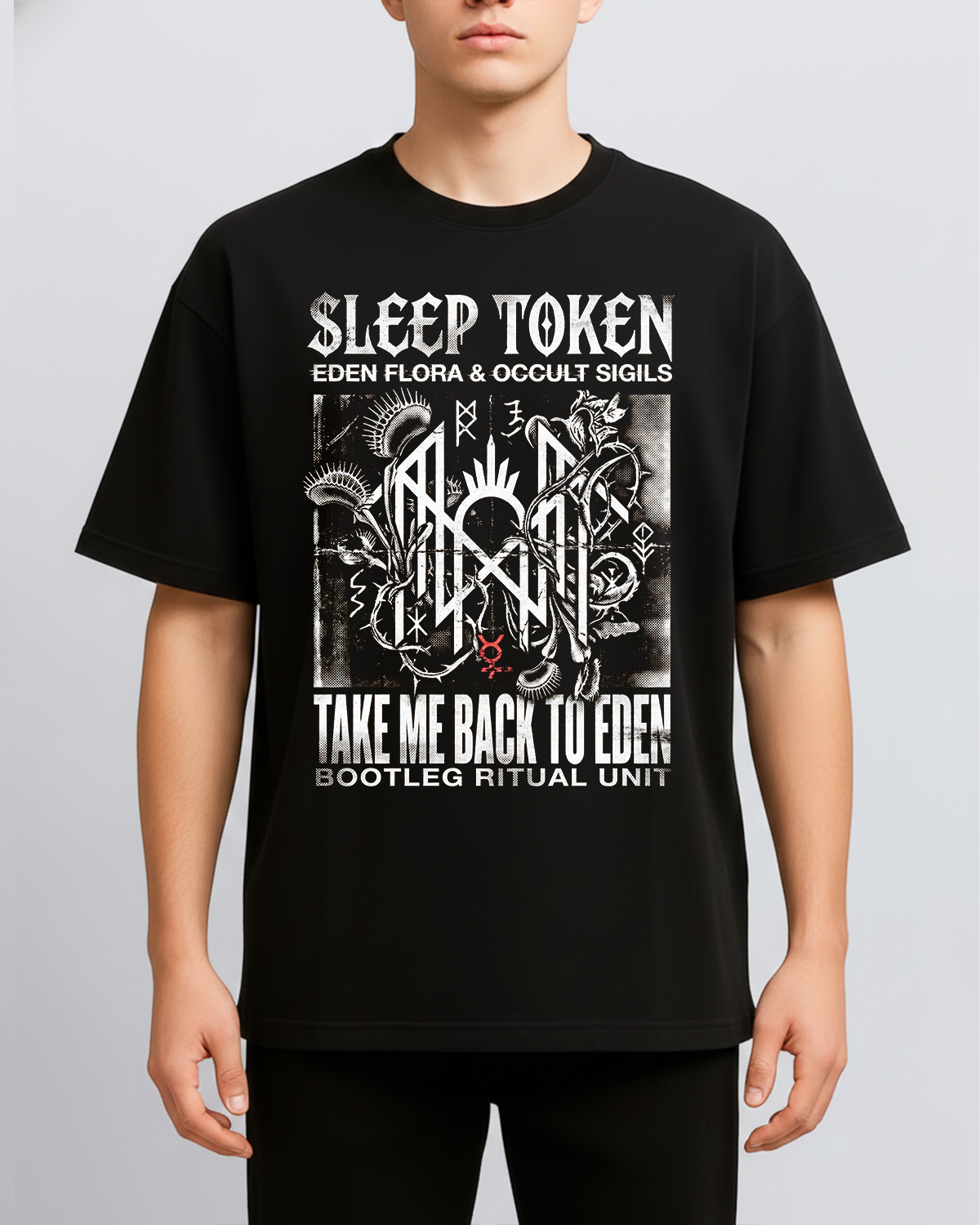 Alternative view of Sleep Token Eden Era Progressive Metal Cult Gothic Streetwear Bootleg