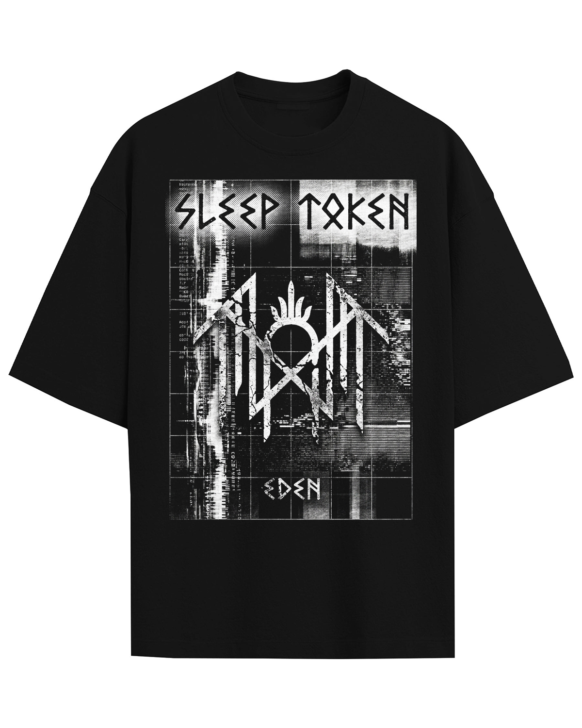 Sleep Token Eden Vintage Progressive Metal Cult Bootleg Washed Rune